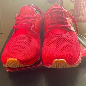 Reebok RBX Mens Red Fitness Gym Trainers Basketball Shoes Sneakers Size 10